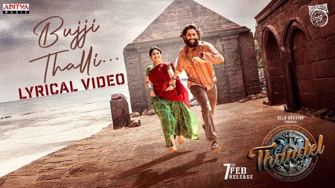 നാഗ ചൈതന്യ- സായ് പല്ലവി ചിത്രം ‘തണ്ടേൽ’ ആദ്യ ഗാനമെത്തി; ഒപ്പം നാഗ ചൈതന്യയുടെ ജന്മദിന സ്പെഷ്യൽ പോസ്റ്ററും