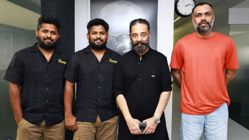 ശ്യാം പുഷ്കരനൊപ്പം ഗർജ്ജനം തുടങ്ങുന്നു, കമൽ ഹാസന്റെ 237-ാം ചിത്രത്തിന് തുടക്കം, സംവിധാനം അൻപറിവ് മാസ്റ്റേഴ്സ്